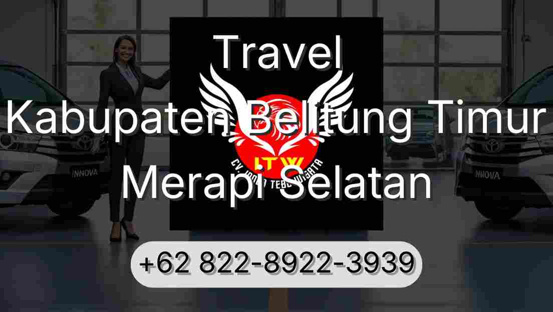 Travel Kabupaten Belitung Timur Merapi Selatan