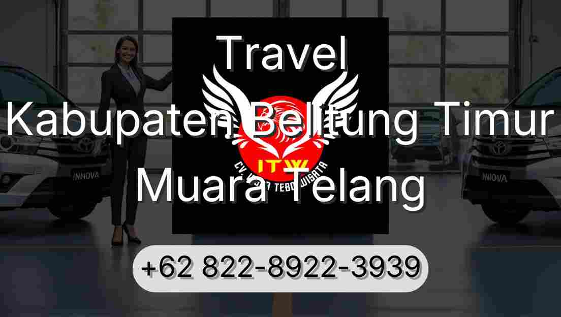 Travel Kabupaten Belitung Timur Muara Telang