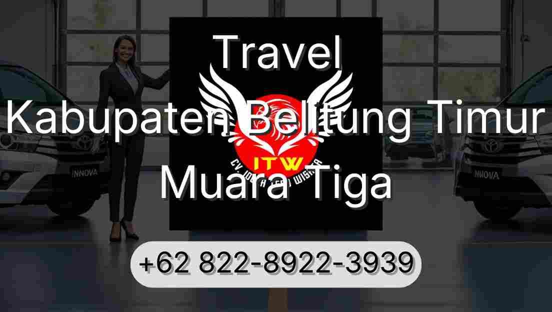 Travel Kabupaten Belitung Timur Muara Tiga