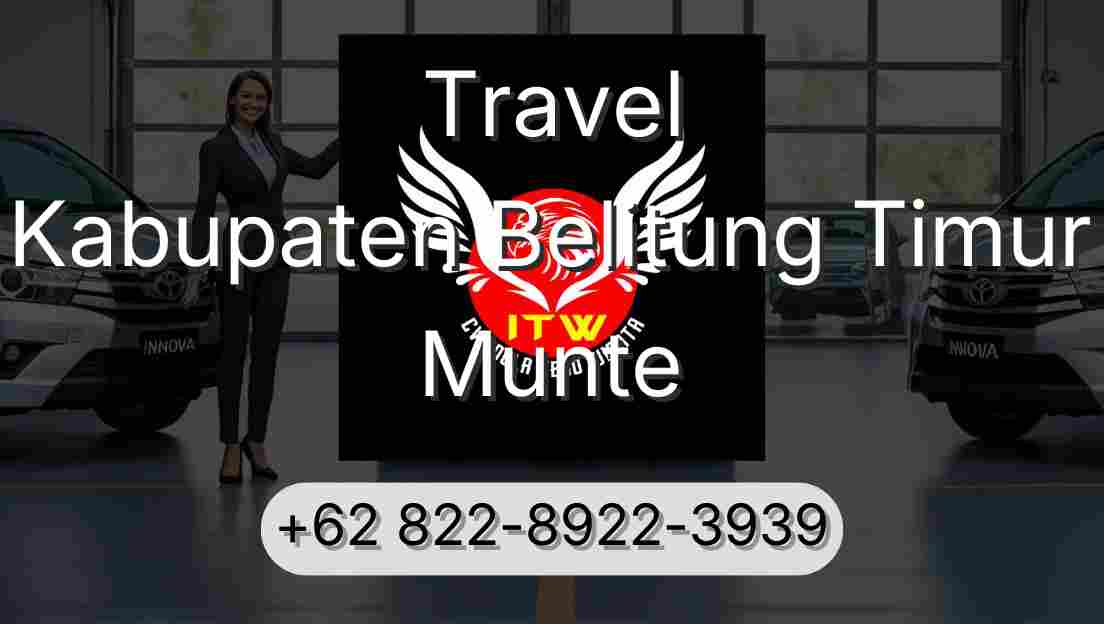 Travel Kabupaten Belitung Timur Munte