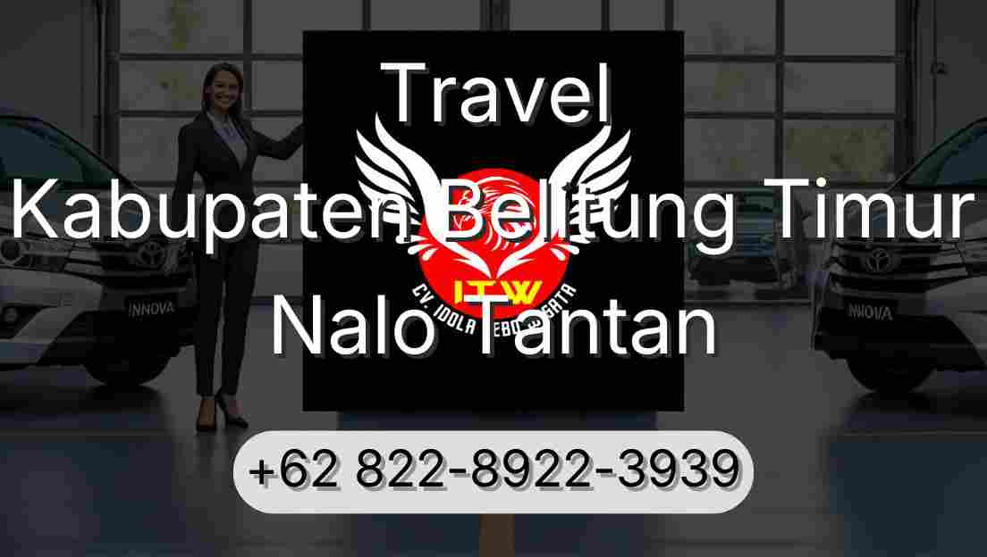 Travel Kabupaten Belitung Timur Nalo Tantan