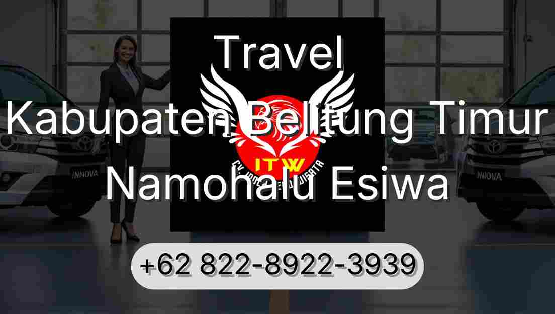 Travel Kabupaten Belitung Timur Namohalu Esiwa