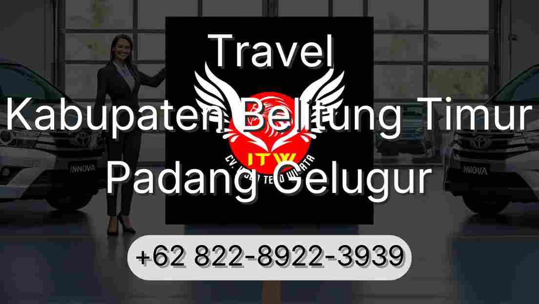 Travel Kabupaten Belitung Timur Padang Gelugur