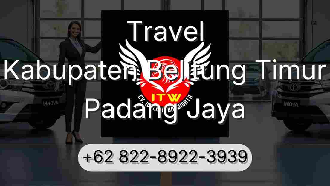 Travel Kabupaten Belitung Timur Padang Jaya