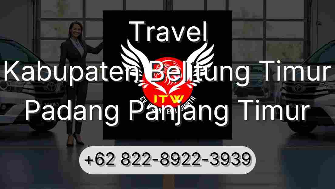 Travel Kabupaten Belitung Timur Padang Panjang Timur