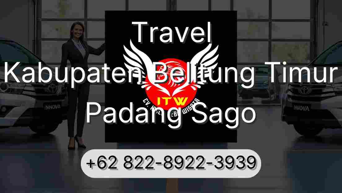 Travel Kabupaten Belitung Timur Padang Sago
