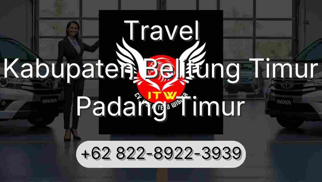 Travel Kabupaten Belitung Timur Padang Timur