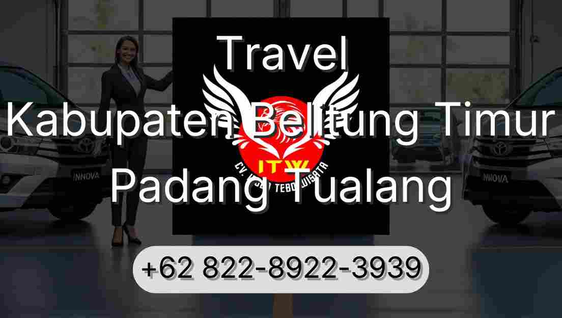 Travel Kabupaten Belitung Timur Padang Tualang