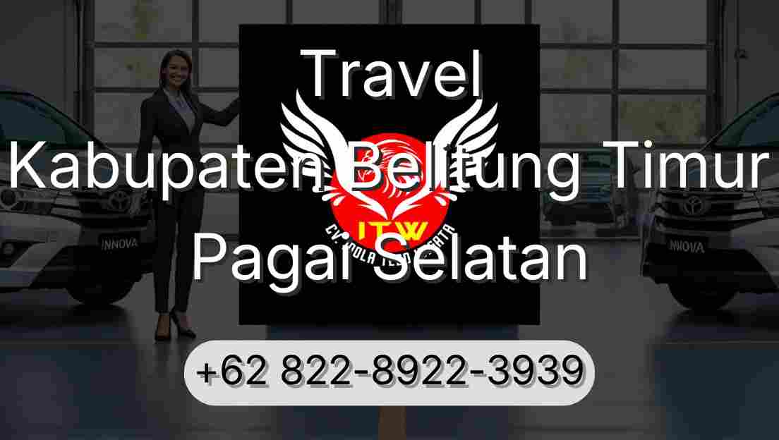 Travel Kabupaten Belitung Timur Pagai Selatan