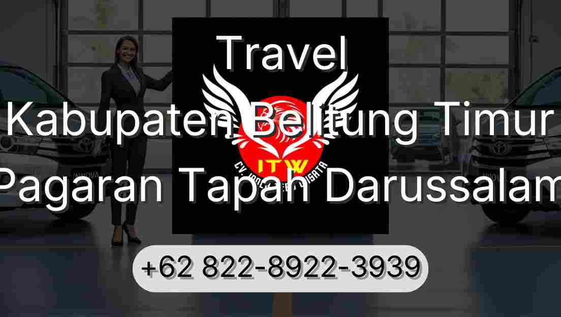 Travel Kabupaten Belitung Timur Pagaran Tapah Darussalam