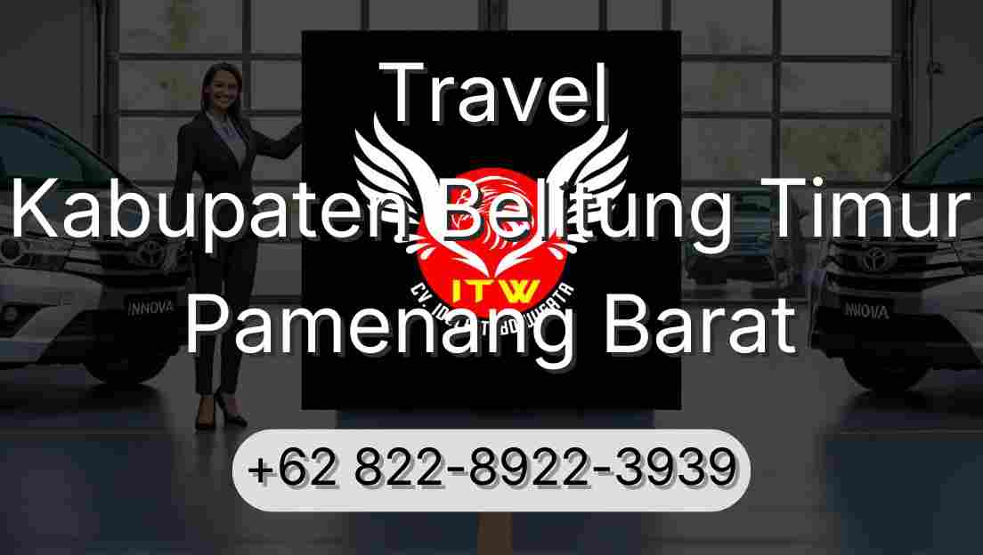 Travel Kabupaten Belitung Timur Pamenang Barat
