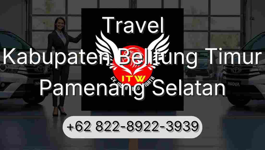 Travel Kabupaten Belitung Timur Pamenang Selatan