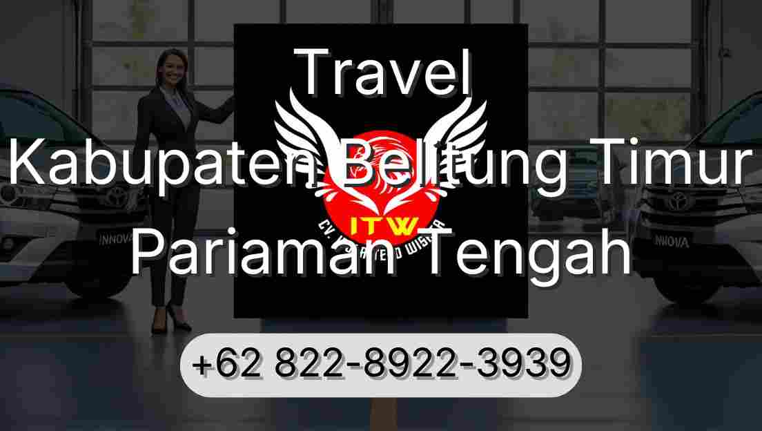 Travel Kabupaten Belitung Timur Pariaman Tengah