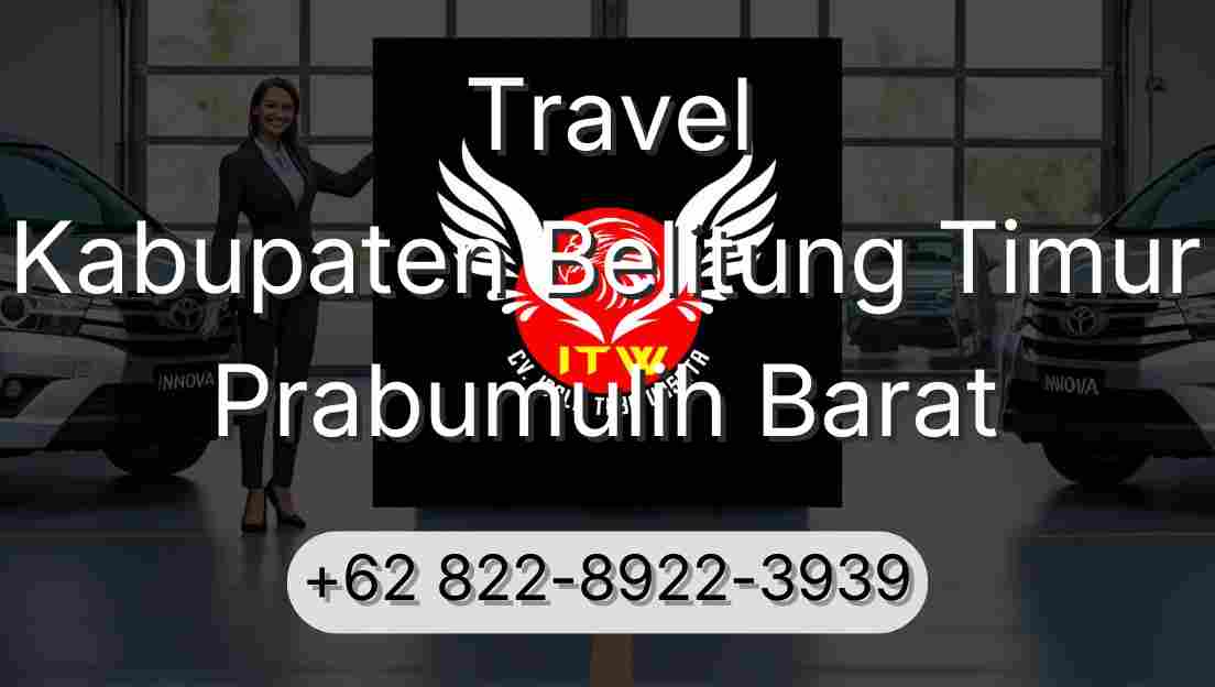 Travel Kabupaten Belitung Timur Prabumulih Barat
