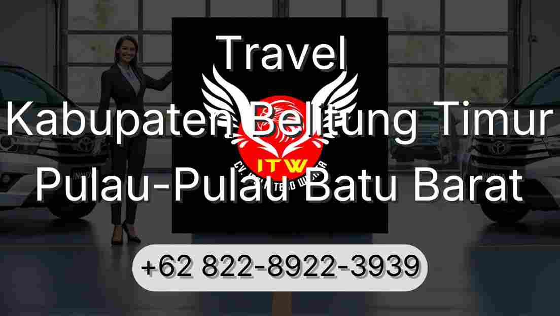 Travel Kabupaten Belitung Timur Pulau-Pulau Batu Barat