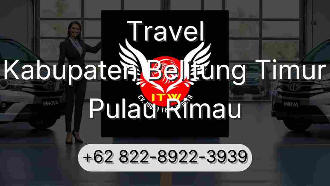 Travel Kabupaten Belitung Timur Pulau Rimau