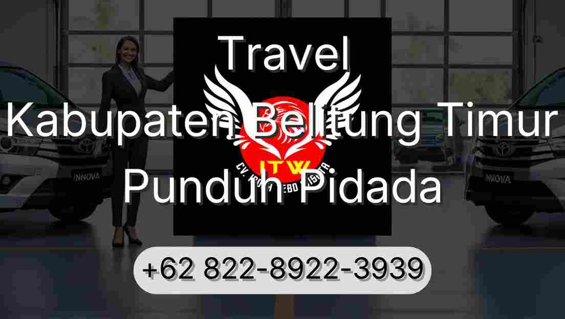 Travel Kabupaten Belitung Timur Punduh Pidada