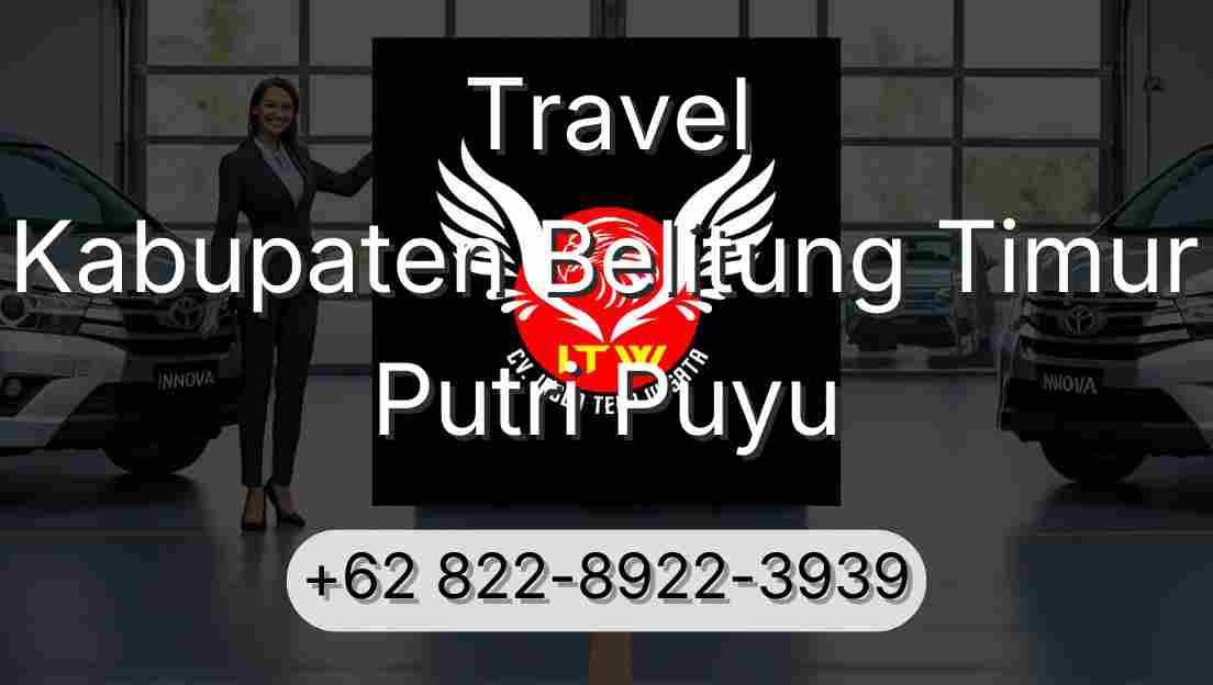 Travel Kabupaten Belitung Timur Putri Puyu