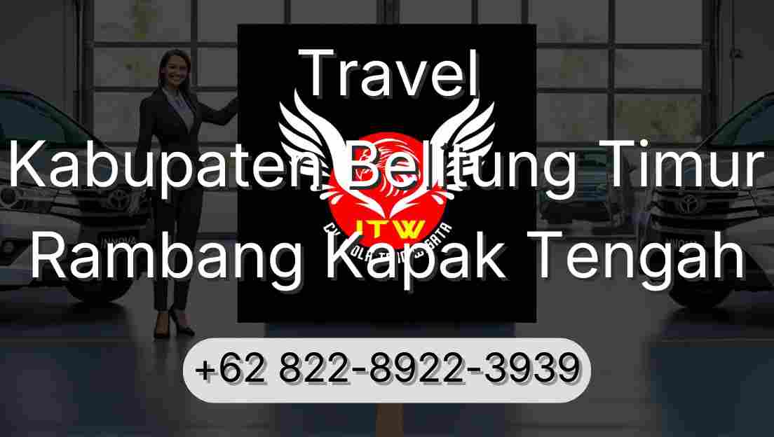 Travel Kabupaten Belitung Timur Rambang Kapak Tengah