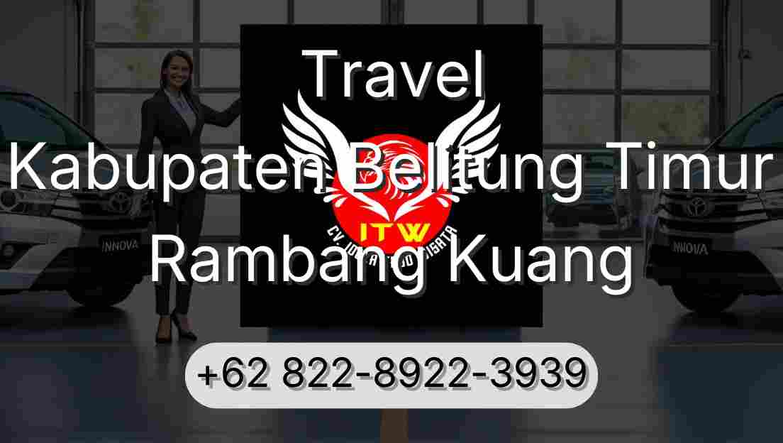 Travel Kabupaten Belitung Timur Rambang Kuang