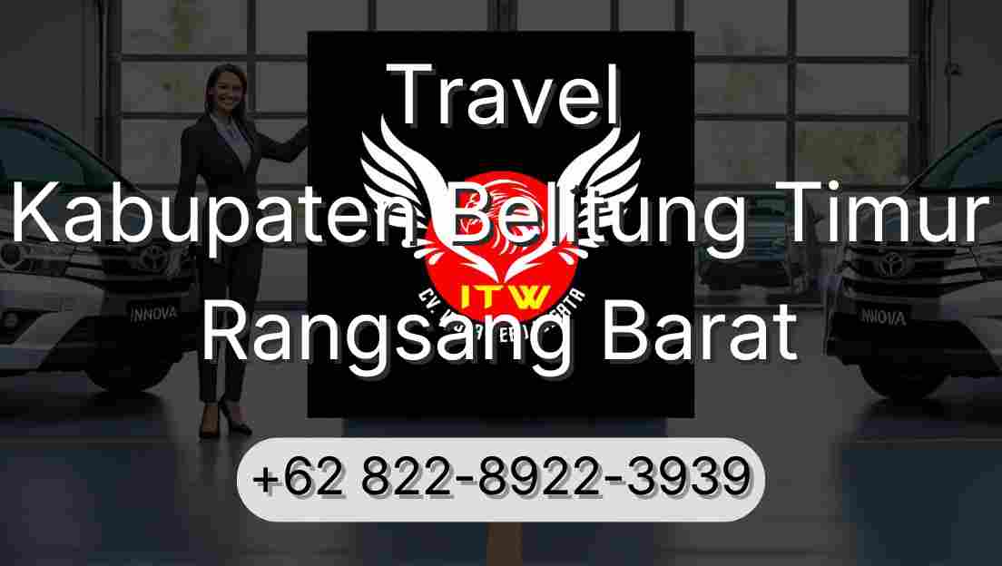 Travel Kabupaten Belitung Timur Rangsang Barat