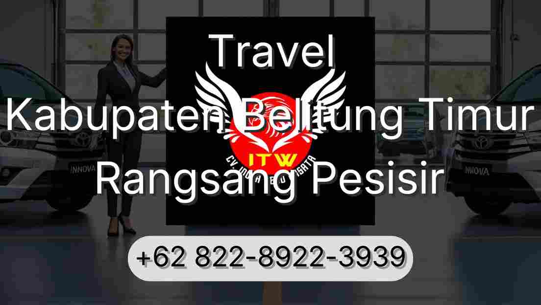 Travel Kabupaten Belitung Timur Rangsang Pesisir