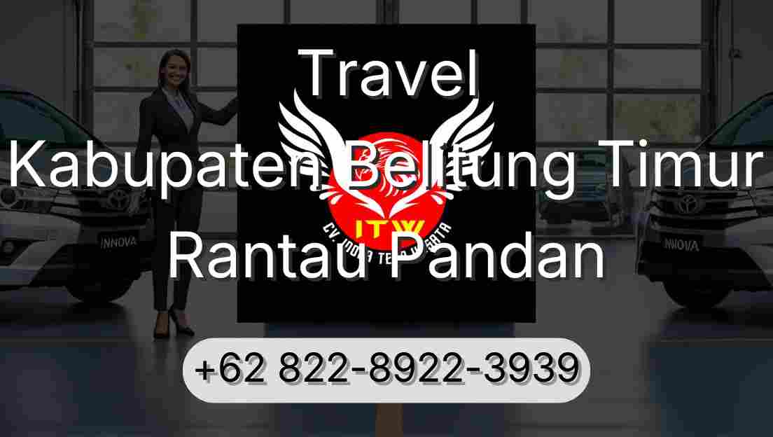 Travel Kabupaten Belitung Timur Rantau Pandan