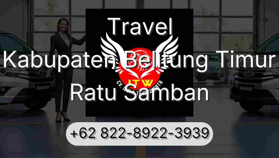 Travel Kabupaten Belitung Timur Ratu Samban