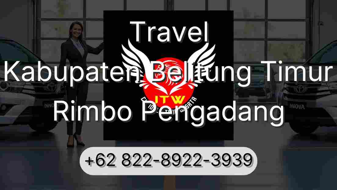 Travel Kabupaten Belitung Timur Rimbo Pengadang