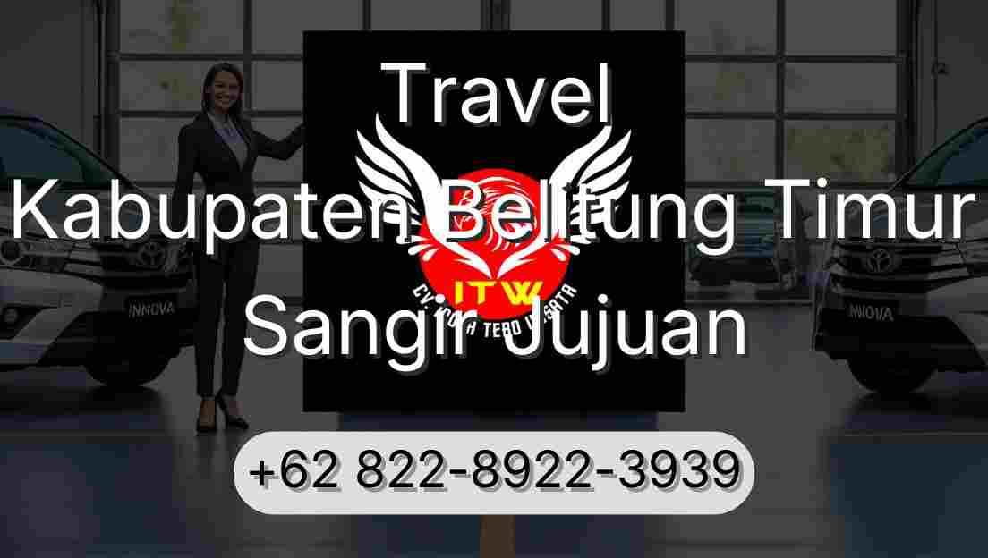 Travel Kabupaten Belitung Timur Sangir Jujuan