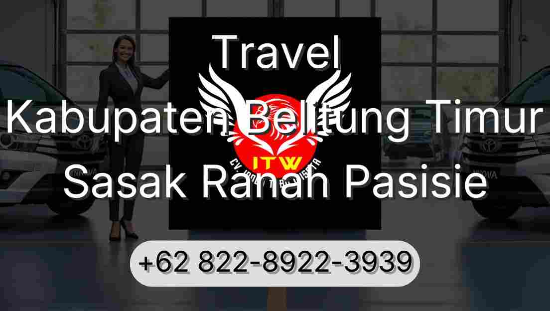 Travel Kabupaten Belitung Timur Sasak Ranah Pasisie