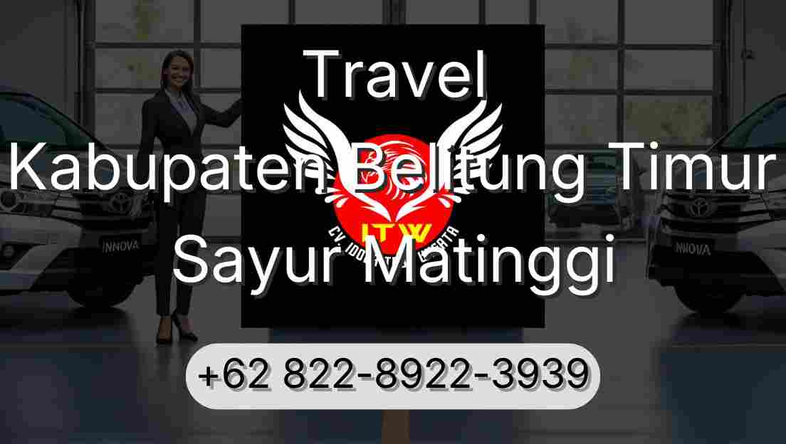 Travel Kabupaten Belitung Timur Sayur Matinggi