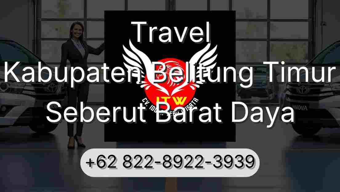Travel Kabupaten Belitung Timur Seberut Barat Daya