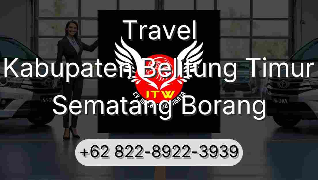 Travel Kabupaten Belitung Timur Sematang Borang