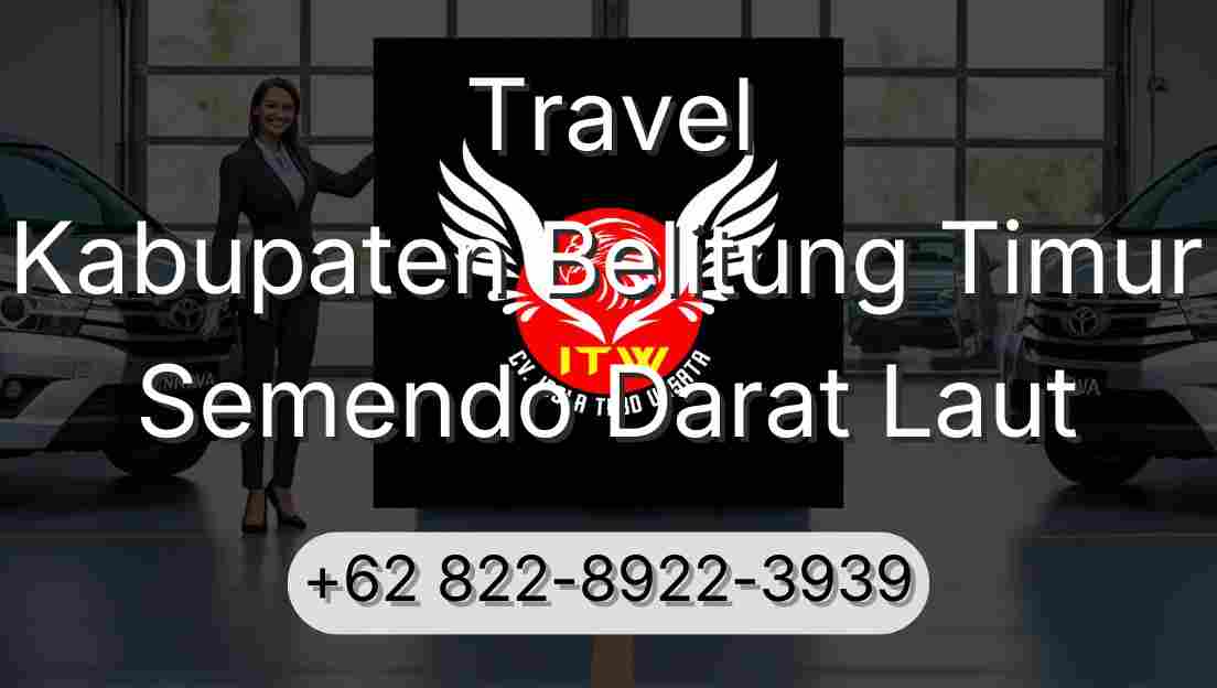 Travel Kabupaten Belitung Timur Semendo Darat Laut