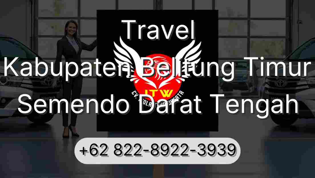 Travel Kabupaten Belitung Timur Semendo Darat Tengah