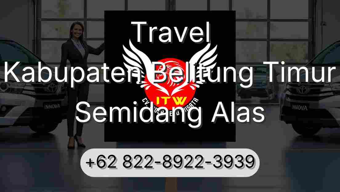 Travel Kabupaten Belitung Timur Semidang Alas