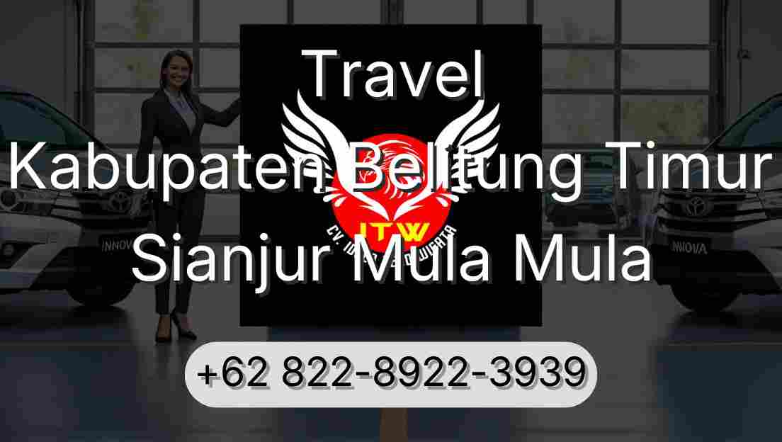 Travel Kabupaten Belitung Timur Sianjur Mula Mula