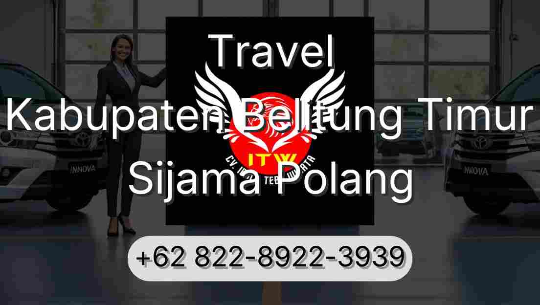 Travel Kabupaten Belitung Timur Sijama Polang