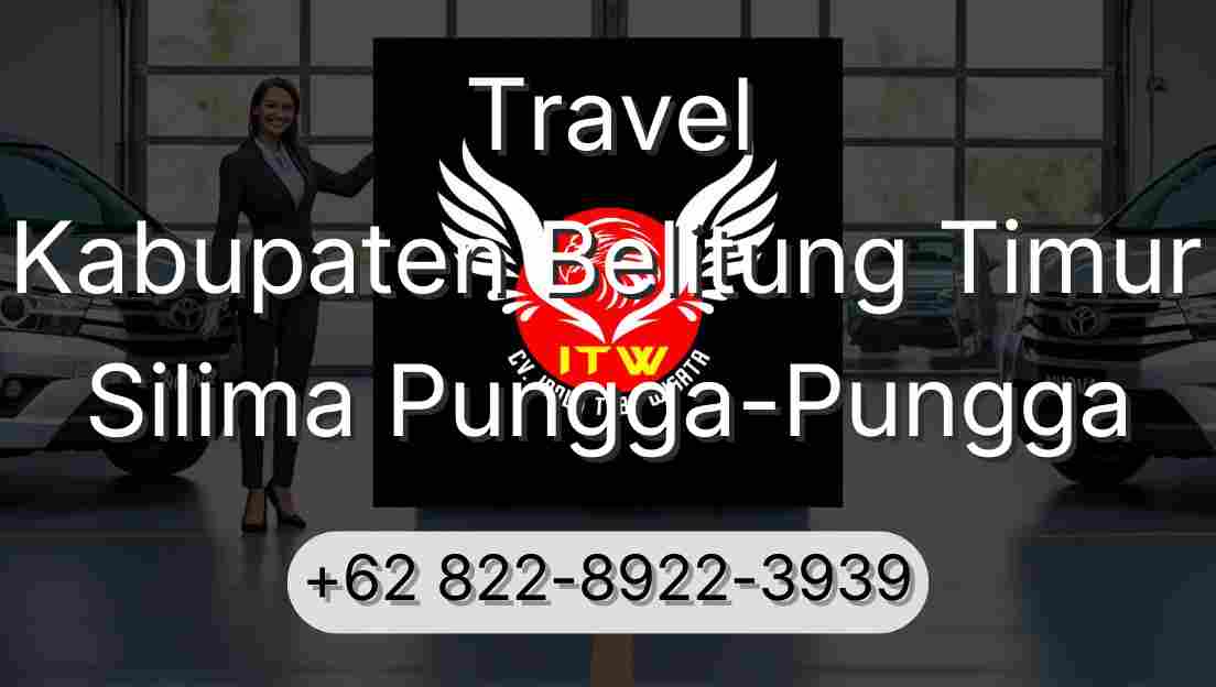 Travel Kabupaten Belitung Timur Silima Pungga-Pungga