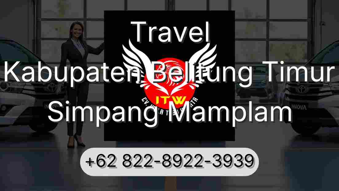 Travel Kabupaten Belitung Timur Simpang Mamplam