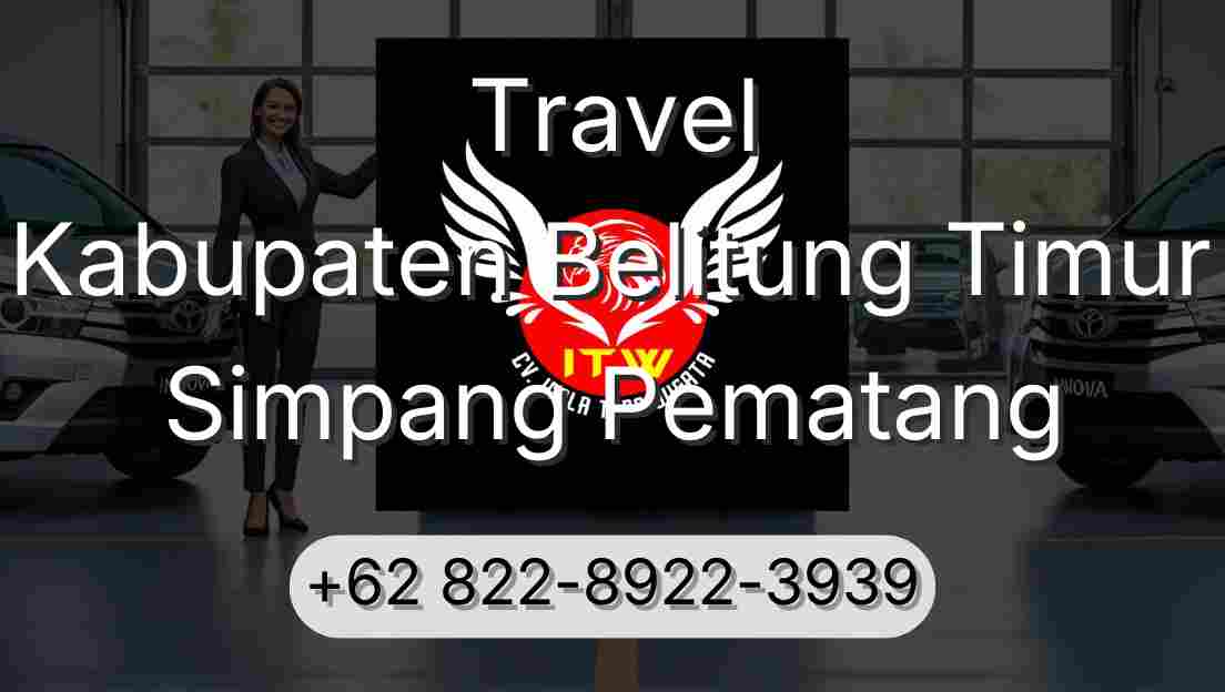 Travel Kabupaten Belitung Timur Simpang Pematang