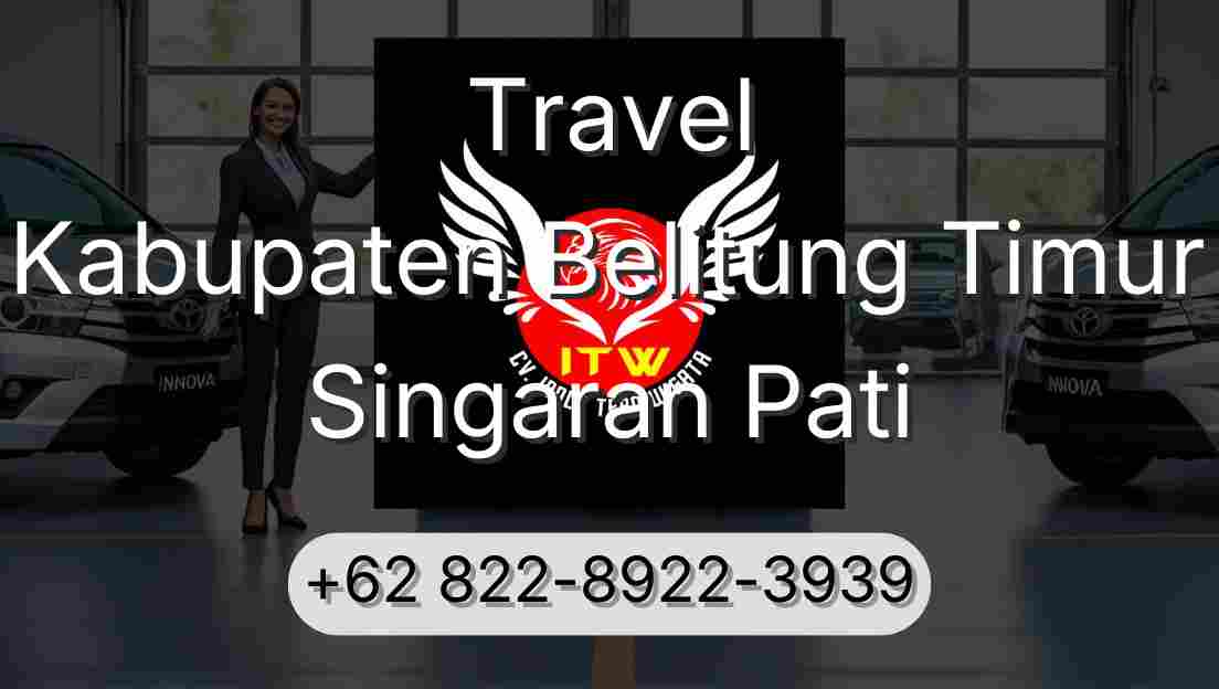 Travel Kabupaten Belitung Timur Singaran Pati