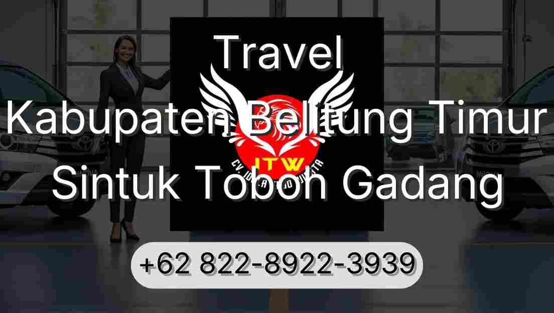 Travel Kabupaten Belitung Timur Sintuk Toboh Gadang