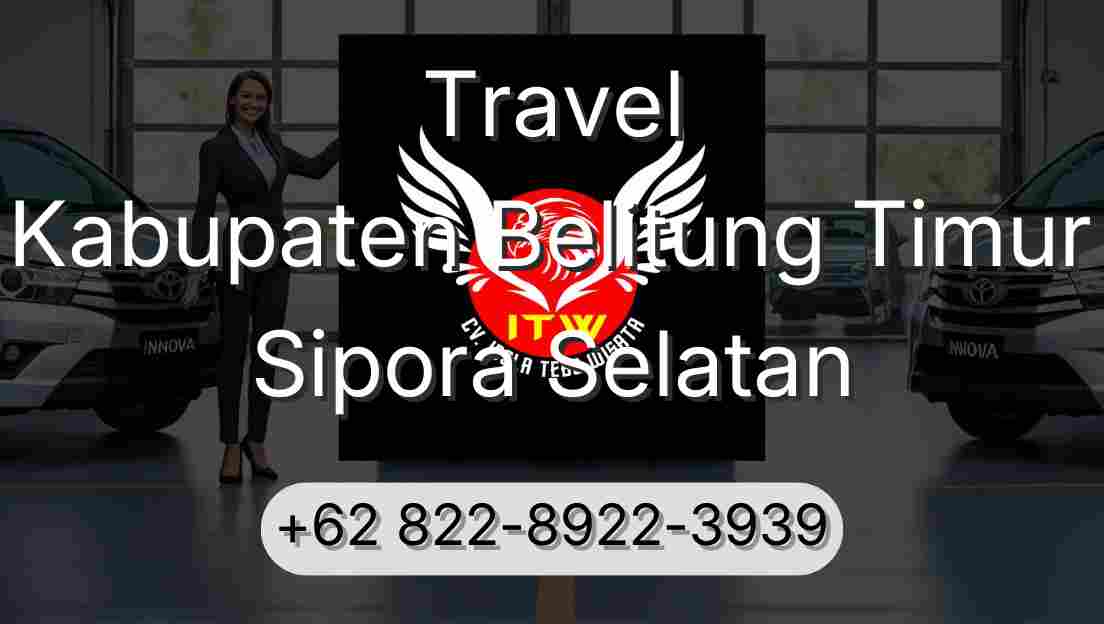 Travel Kabupaten Belitung Timur Sipora Selatan