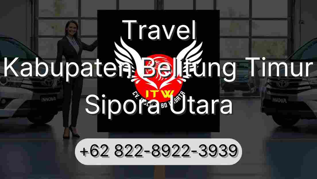 Travel Kabupaten Belitung Timur Sipora Utara