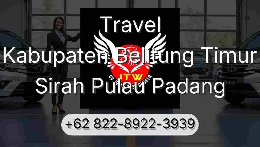 Travel Kabupaten Belitung Timur Sirah Pulau Padang