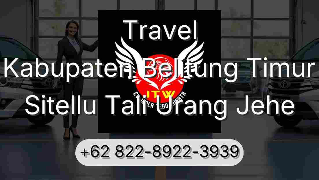 Travel Kabupaten Belitung Timur Sitellu Tali Urang Jehe