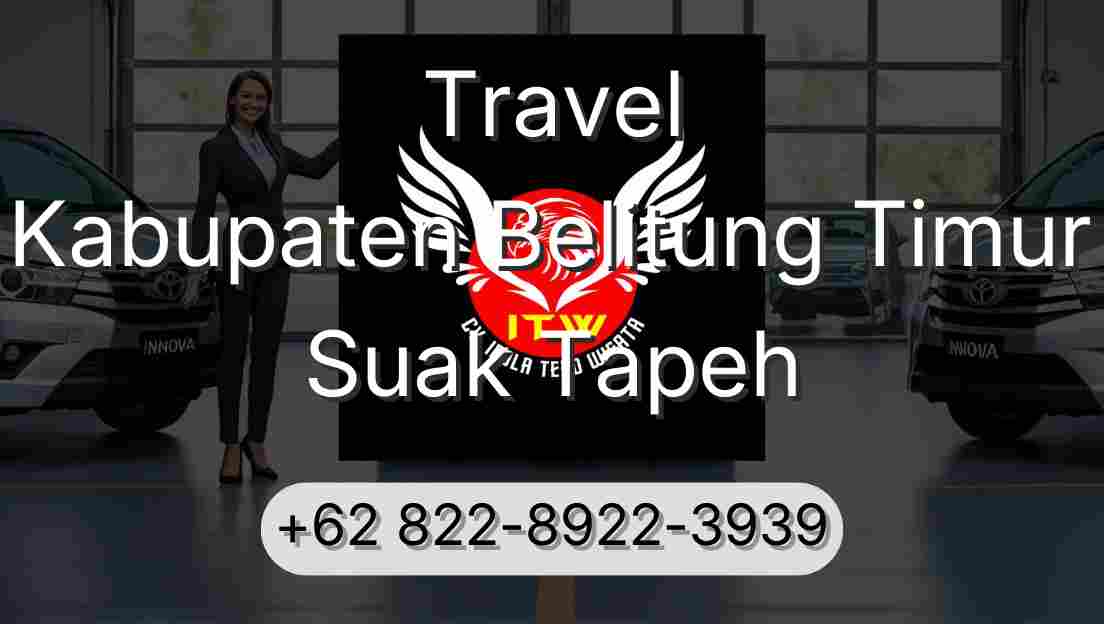 Travel Kabupaten Belitung Timur Suak Tapeh
