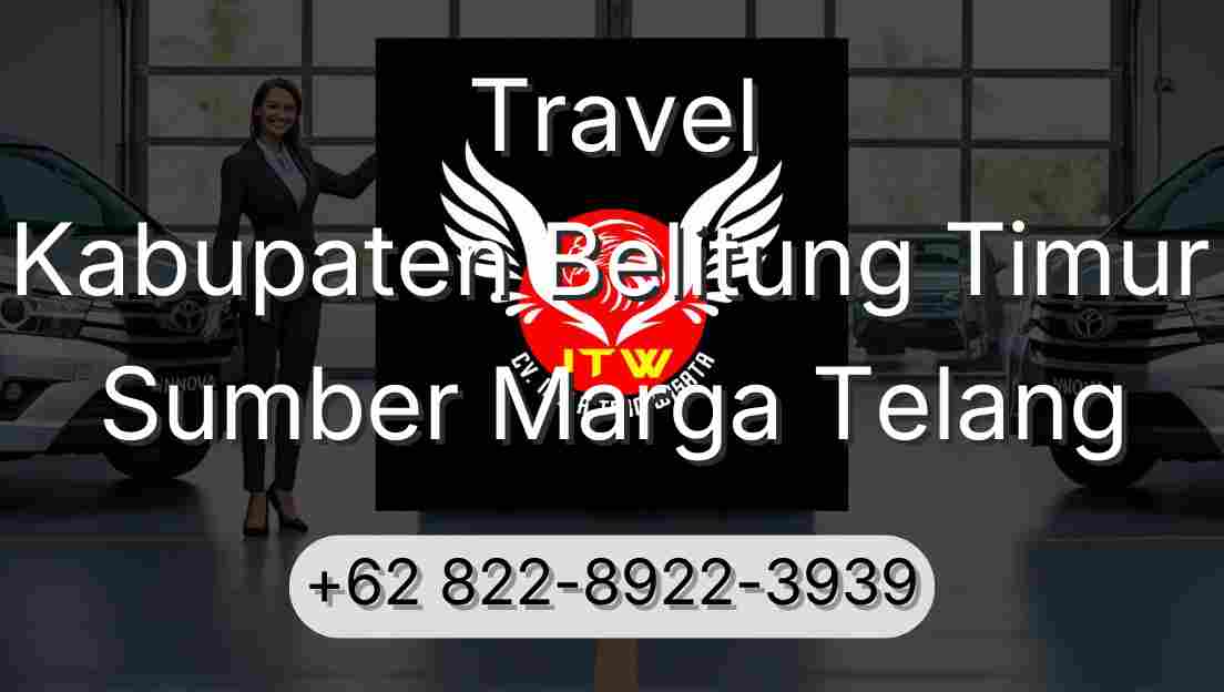 Travel Kabupaten Belitung Timur Sumber Marga Telang